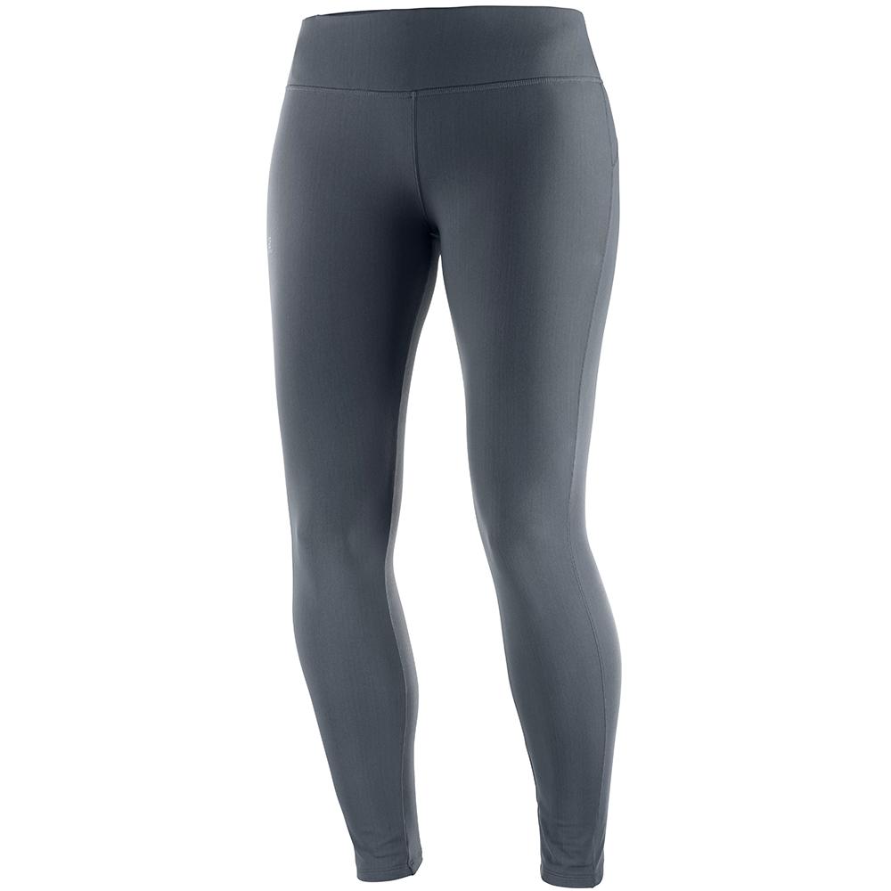 Salomon Singapore Womens Tights - COMET WARM W Black | 85937-ZLQW